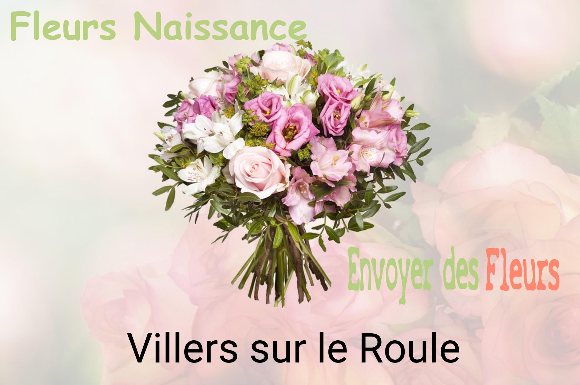 Bouquet de fleurs de naissance livré à Villers-sur-le-Roule