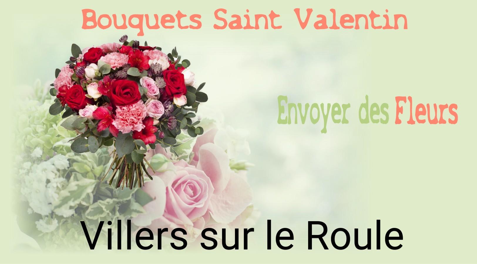Roses de Saint-Valentin livrées à Villers-sur-le-Roule